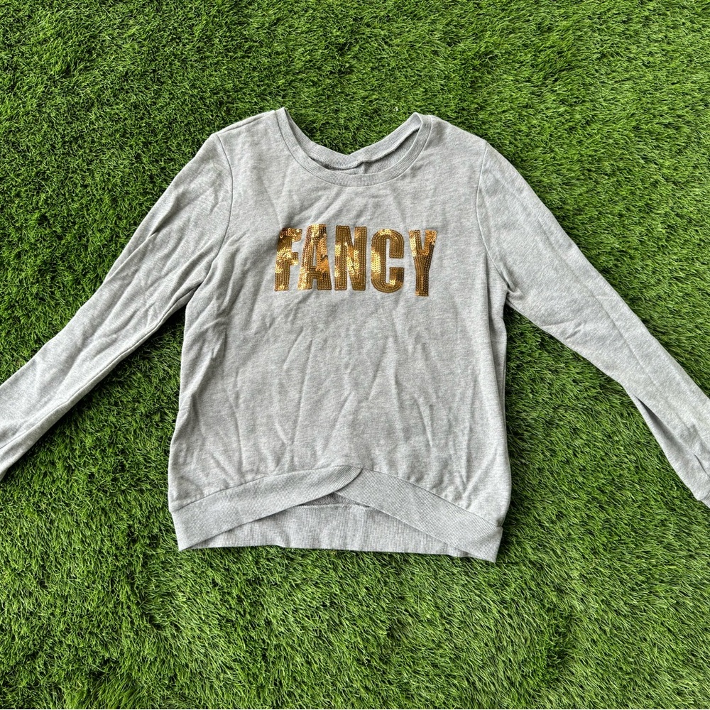 Fancy Boutique Sequin Sweatshirt